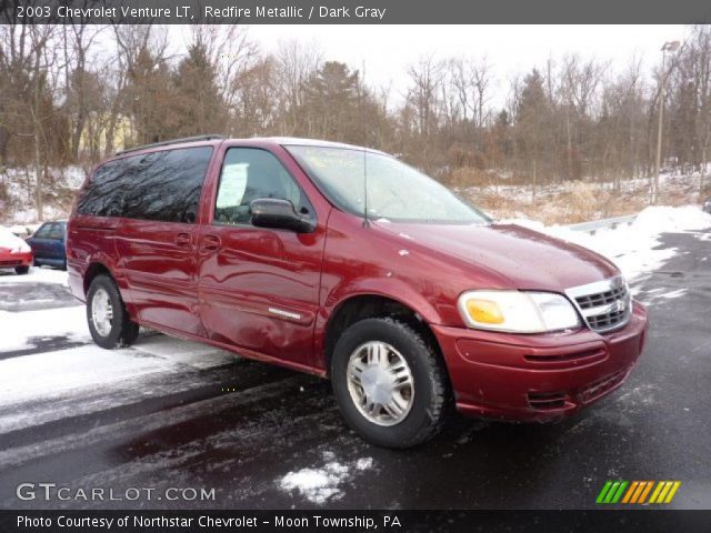 2003 Chevrolet Venture LT in Redfire Metallic