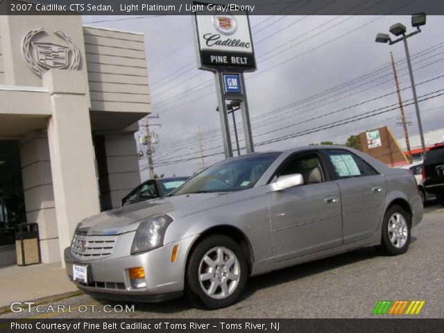 2007 Cadillac CTS Sedan in Light Platinum