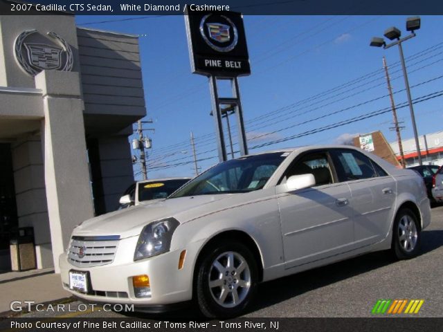 2007 Cadillac CTS Sedan in White Diamond