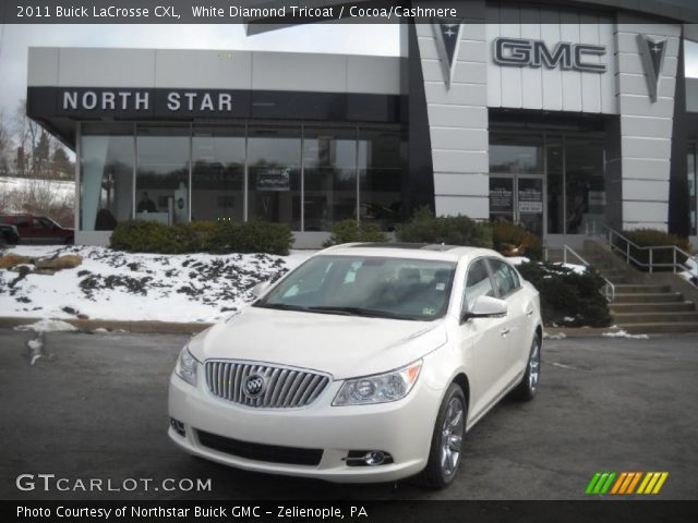 2011 Buick LaCrosse CXL in White Diamond Tricoat