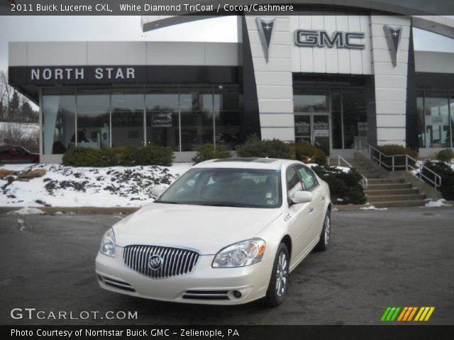 2011 Buick Lucerne CXL in White Diamond TriCoat