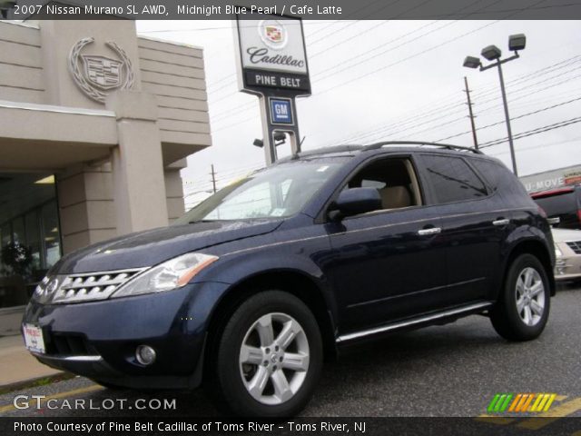 2007 Nissan Murano SL AWD in Midnight Blue Pearl