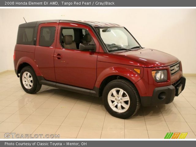 2008 Honda Element EX AWD in Tango Red Pearl