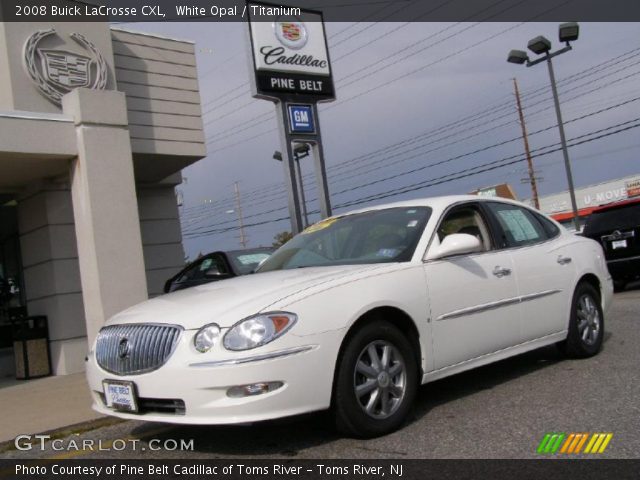 2008 Buick LaCrosse CXL in White Opal