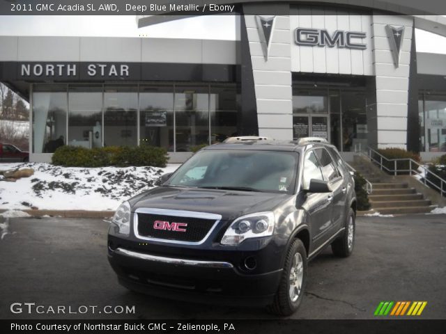 2011 GMC Acadia SL AWD in Deep Blue Metallic