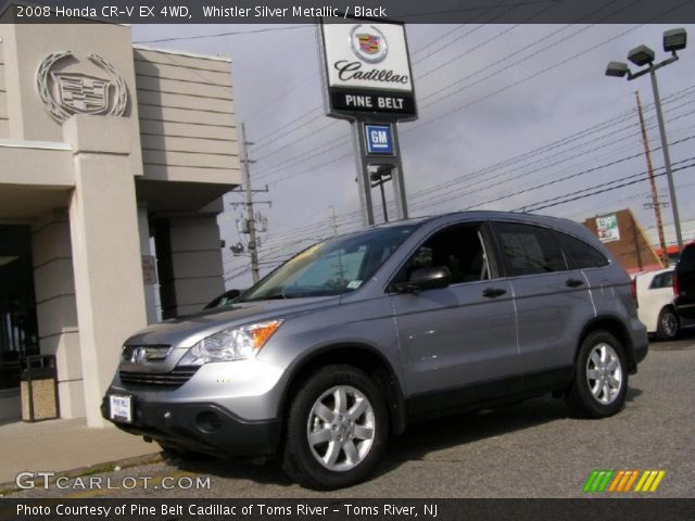 2008 Honda CR-V EX 4WD in Whistler Silver Metallic