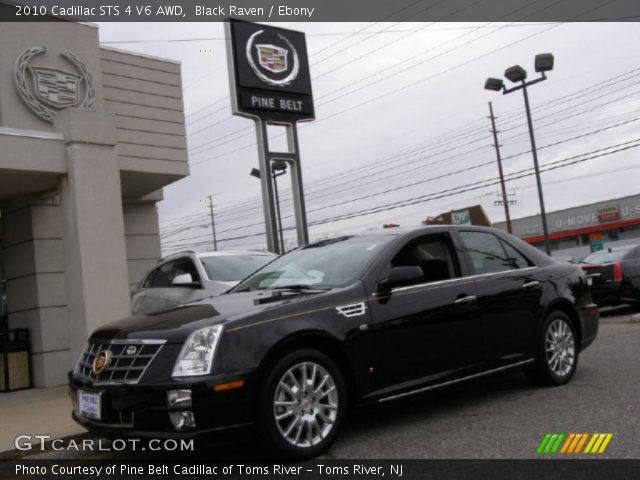 2010 Cadillac STS 4 V6 AWD in Black Raven