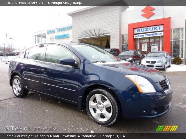 2009 Nissan Sentra 2.0 in Midnight Sky