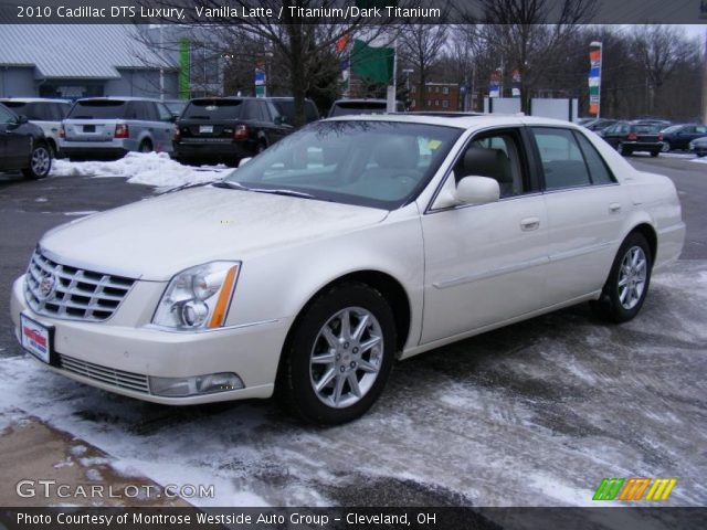 2010 Cadillac DTS Luxury in Vanilla Latte