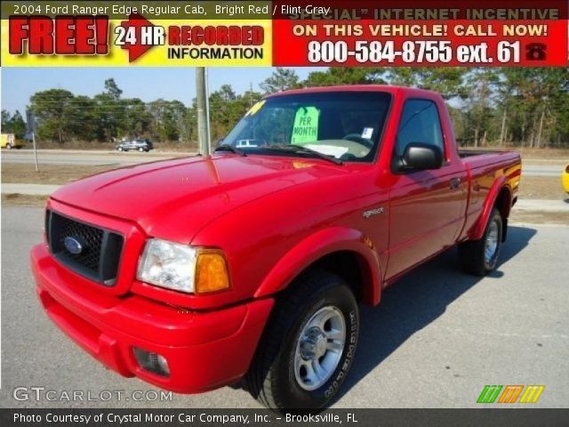 2004 Ford Ranger Edge Regular Cab in Bright Red