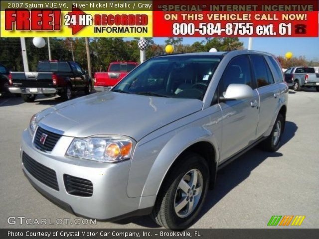 2007 Saturn VUE V6 in Silver Nickel Metallic