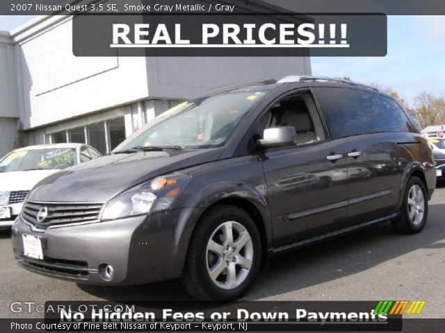 2007 Nissan Quest 3.5 SE in Smoke Gray Metallic