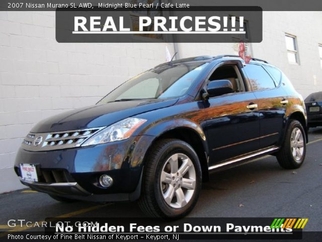 2007 Nissan Murano SL AWD in Midnight Blue Pearl