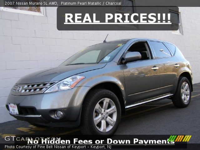 2007 Nissan Murano SL AWD in Platinum Pearl Matallic