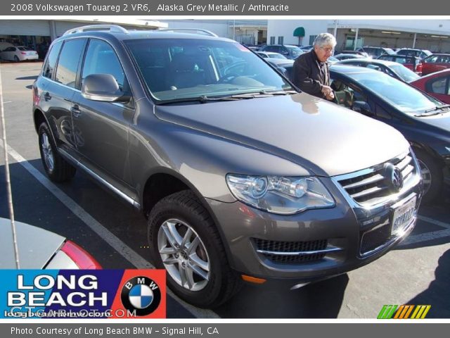 2008 Volkswagen Touareg 2 VR6 in Alaska Grey Metallic