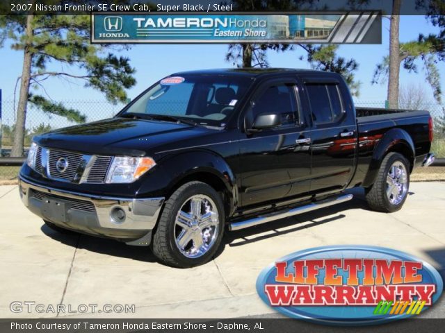 2007 Nissan Frontier SE Crew Cab in Super Black