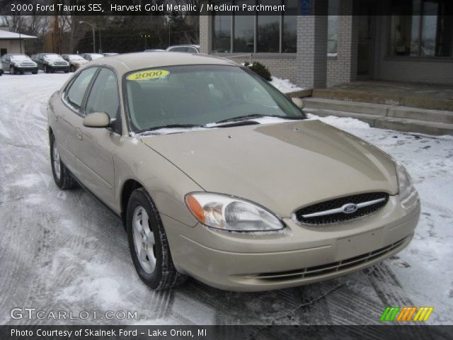 2000 Ford Taurus SES in Harvest Gold Metallic