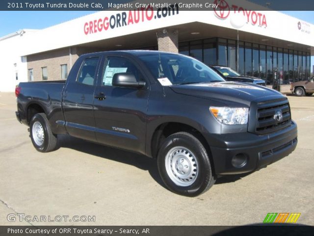 2011 Toyota Tundra Double Cab in Magnetic Gray Metallic