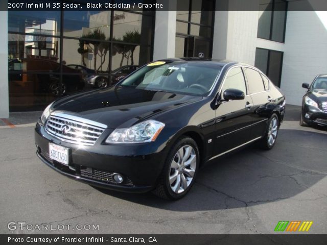 2007 Infiniti M 35 Sedan in Black Obsidian
