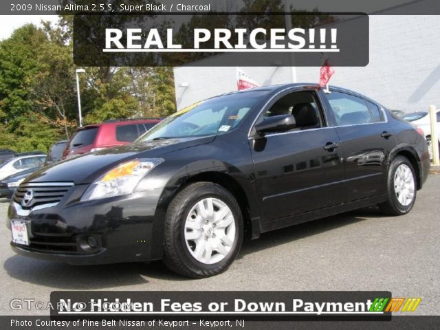 2009 Nissan Altima 2.5 S in Super Black