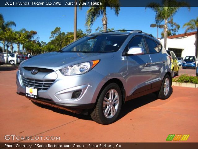 2011 Hyundai Tucson GLS AWD in Aurora Blue