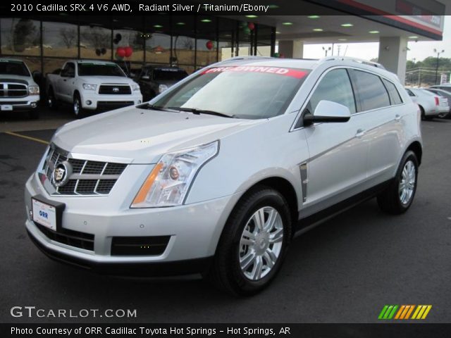 2010 Cadillac SRX 4 V6 AWD in Radiant Silver