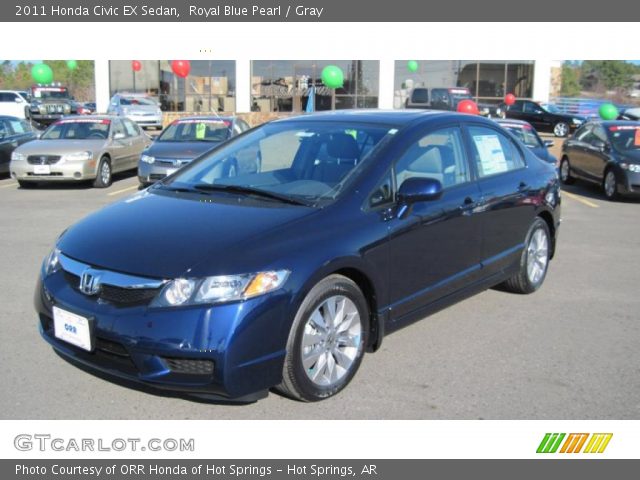 2011 Honda Civic EX Sedan in Royal Blue Pearl