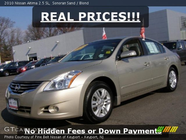 2010 Nissan Altima 2.5 SL in Sonoran Sand