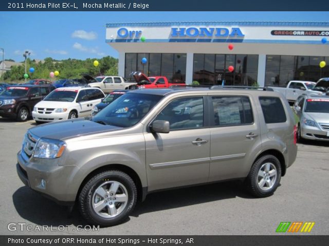 2011 Honda Pilot EX-L in Mocha Metallic