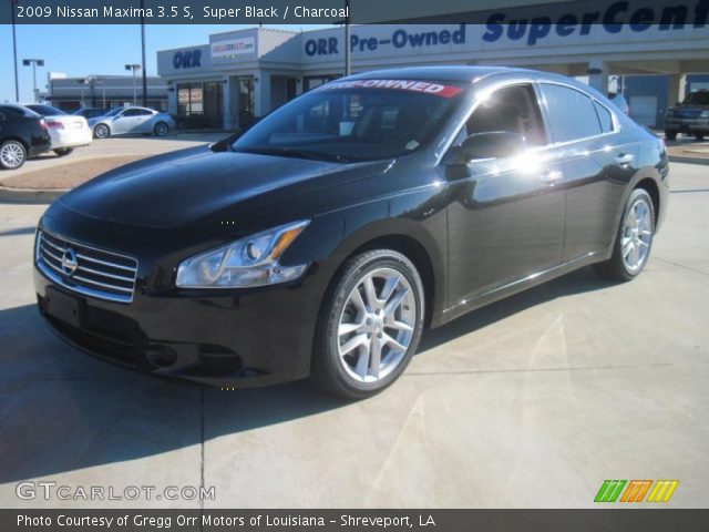 2009 Nissan Maxima 3.5 S in Super Black