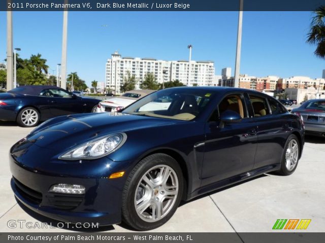 2011 Porsche Panamera V6 in Dark Blue Metallic