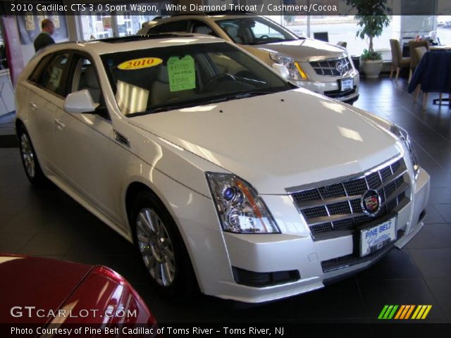 2010 Cadillac CTS 3.0 Sport Wagon in White Diamond Tricoat