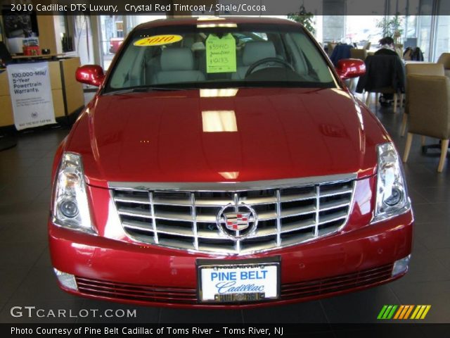 2010 Cadillac DTS Luxury in Crystal Red Tintcoat