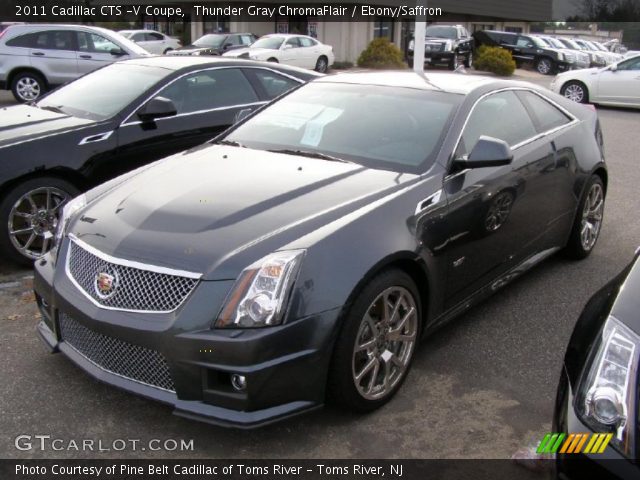 2011 Cadillac CTS -V Coupe in Thunder Gray ChromaFlair