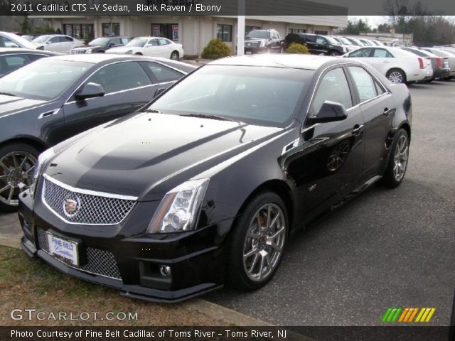 2011 Cadillac CTS -V Sedan in Black Raven