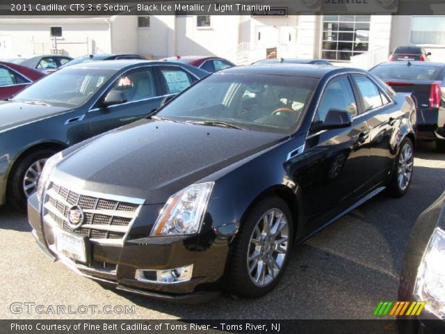 2011 Cadillac CTS 3.6 Sedan in Black Ice Metallic