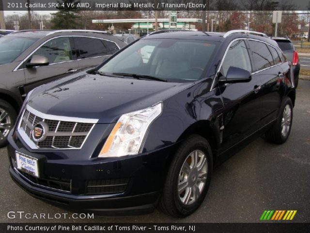 2011 Cadillac SRX 4 V6 AWD in Imperial Blue Metallic