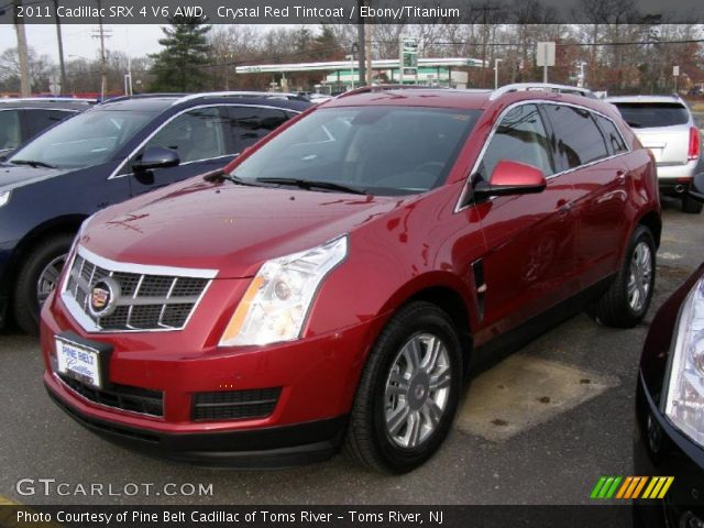 2011 Cadillac SRX 4 V6 AWD in Crystal Red Tintcoat