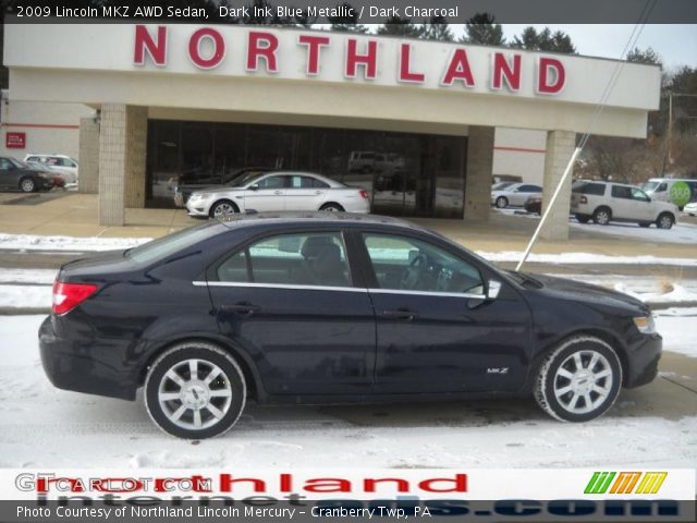 2009 Lincoln MKZ AWD Sedan in Dark Ink Blue Metallic