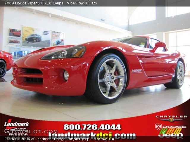 2009 Dodge Viper SRT-10 Coupe in Viper Red