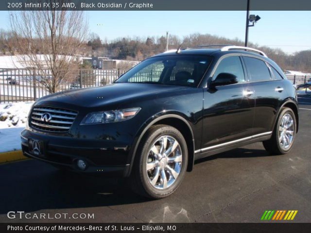 2005 Infiniti FX 35 AWD in Black Obsidian