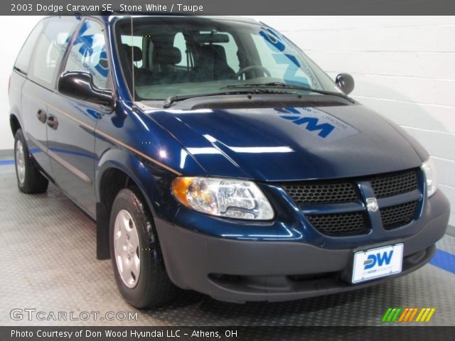 2003 Dodge Caravan SE in Stone White