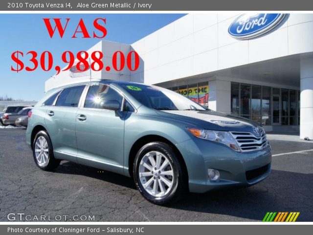 2010 Toyota Venza I4 in Aloe Green Metallic