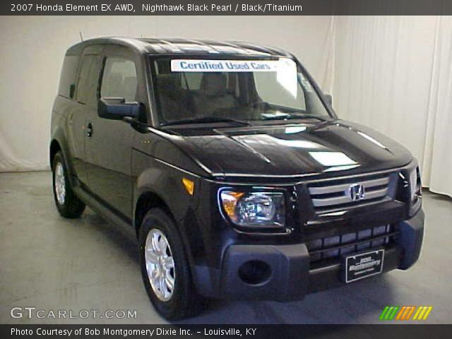 2007 Honda Element EX AWD in Nighthawk Black Pearl