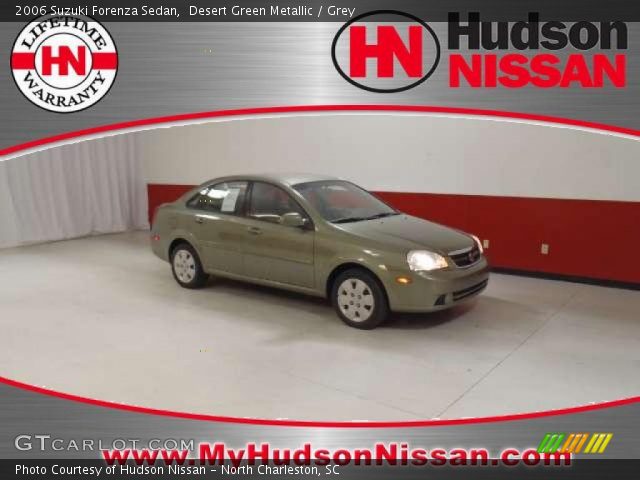 2006 Suzuki Forenza Sedan in Desert Green Metallic