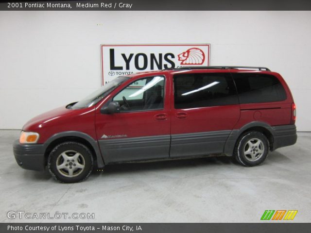 2001 Pontiac Montana  in Medium Red