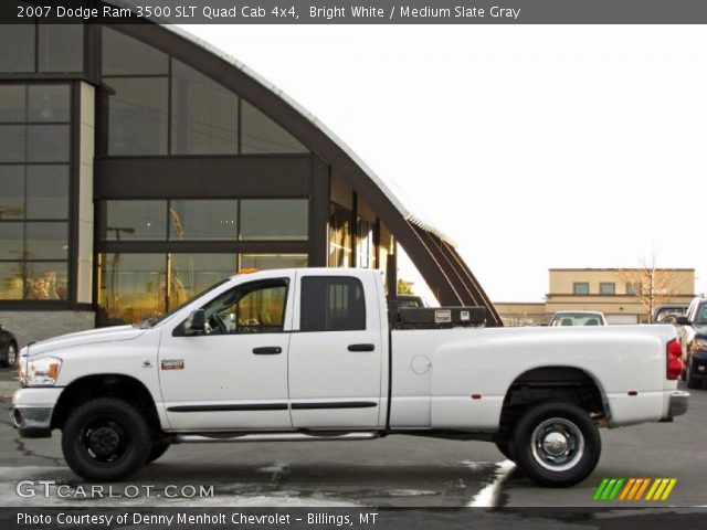 2007 Dodge Ram 3500 SLT Quad Cab 4x4 in Bright White