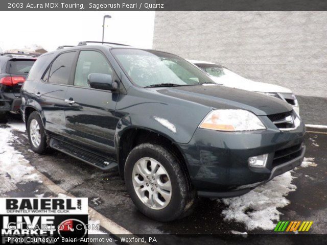 2003 Acura MDX Touring in Sagebrush Pearl