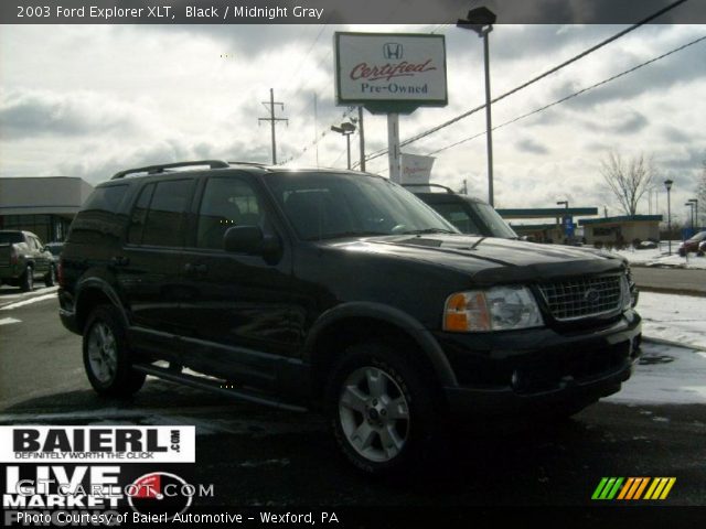 2003 Ford Explorer XLT in Black