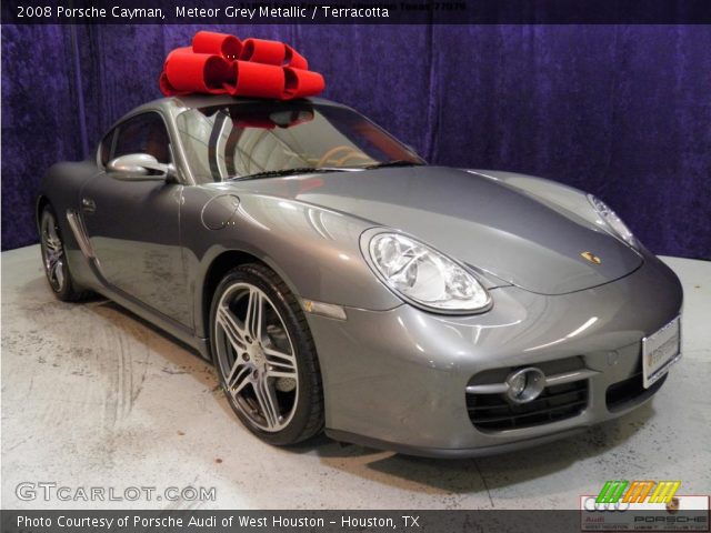 2008 Porsche Cayman  in Meteor Grey Metallic